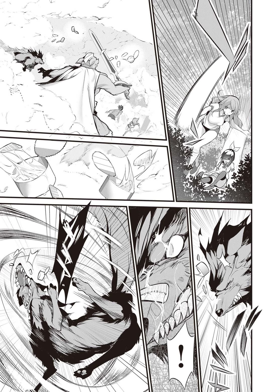 Another World Survival: Min-maxing my Support and Summoning Magic Chapter 25 page 7 - Chapter 25: The lost left arm