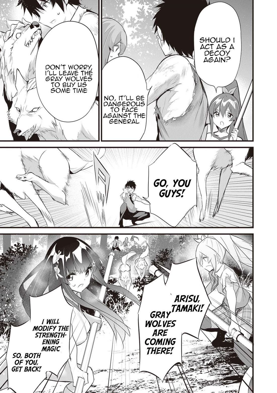 Another World Survival: Min-maxing my Support and Summoning Magic Chapter 27 page 13 - Chapter 27: Take the General Orc's Weapon!