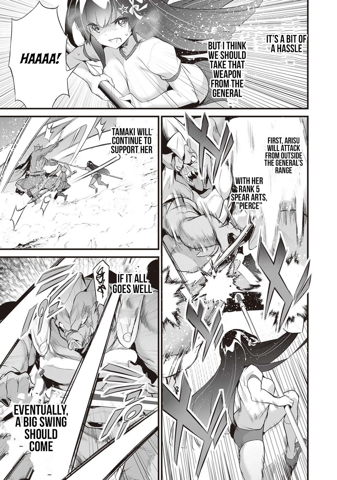 Another World Survival: Min-maxing my Support and Summoning Magic Chapter 27 page 21 - Chapter 27: Take the General Orc's Weapon!