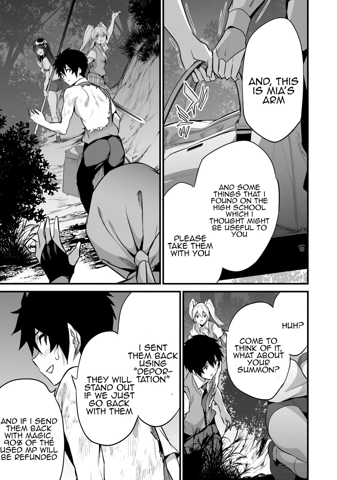Another World Survival: Min-maxing my Support and Summoning Magic Chapter 38 page 11 - Chapter 38