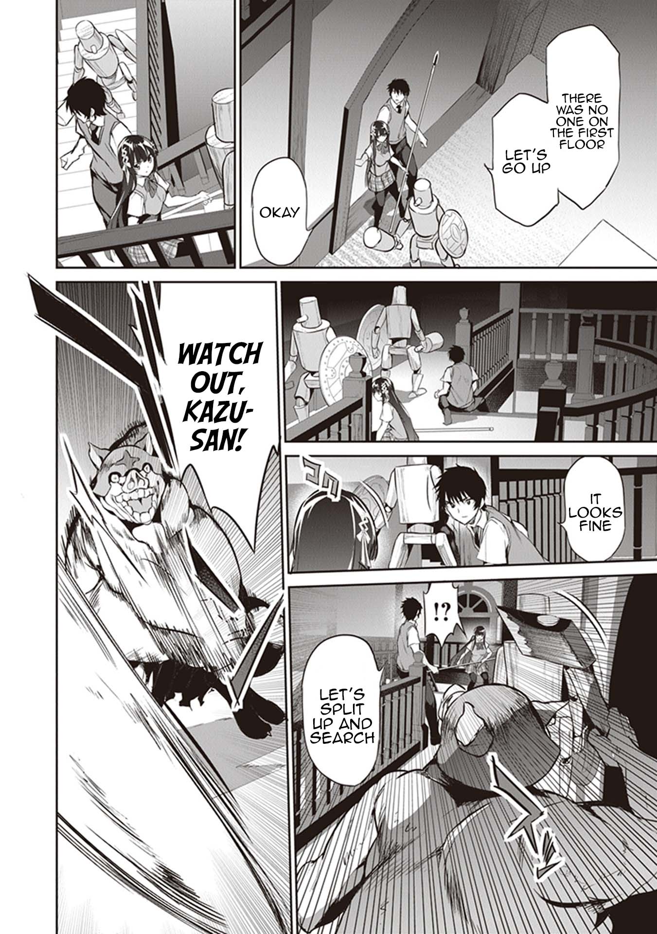 Another World Survival: Min-maxing my Support and Summoning Magic Chapter 4 page 14 - Chapter 4: Survivors