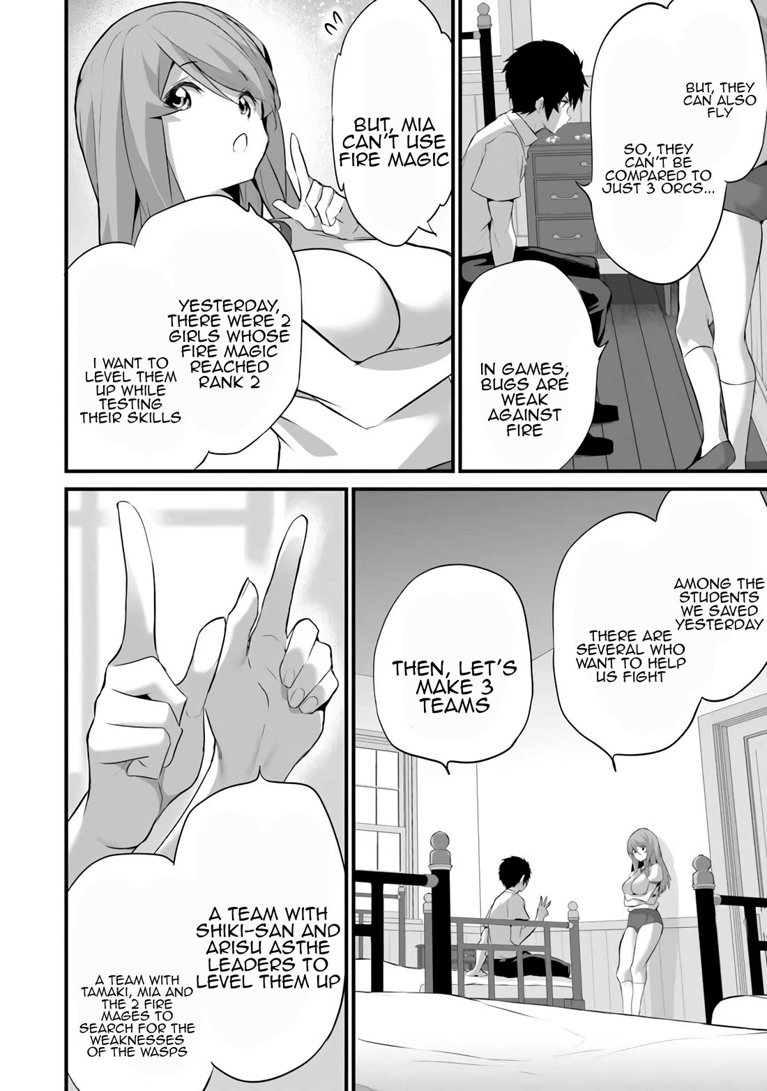 Another World Survival: Min-maxing my Support and Summoning Magic Chapter 40 page 8 - Chapter 40