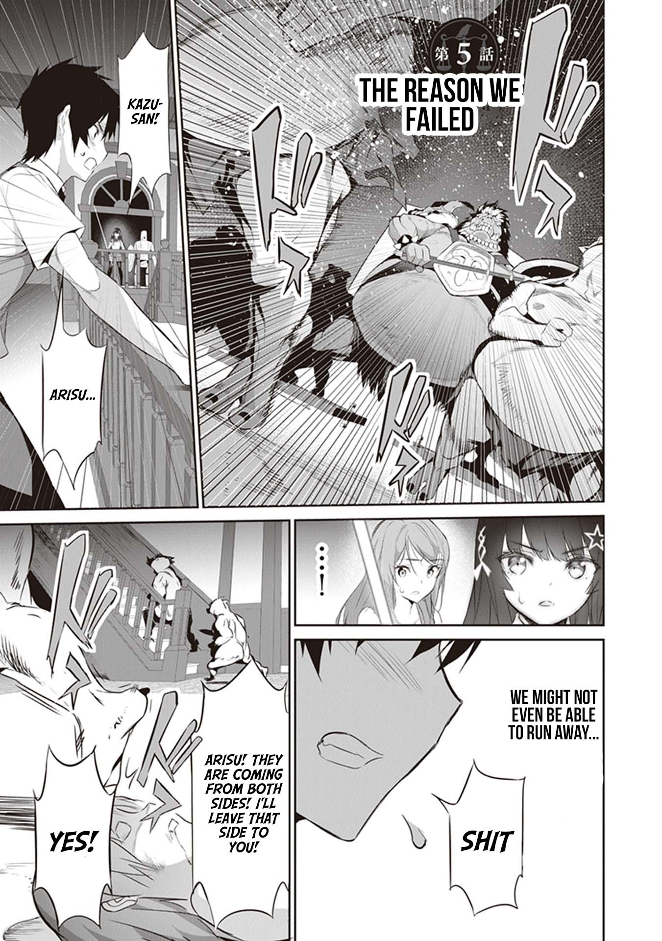 Another World Survival: Min-maxing my Support and Summoning Magic Chapter 5 page 1 - Chapter 5: The Reason We Failed