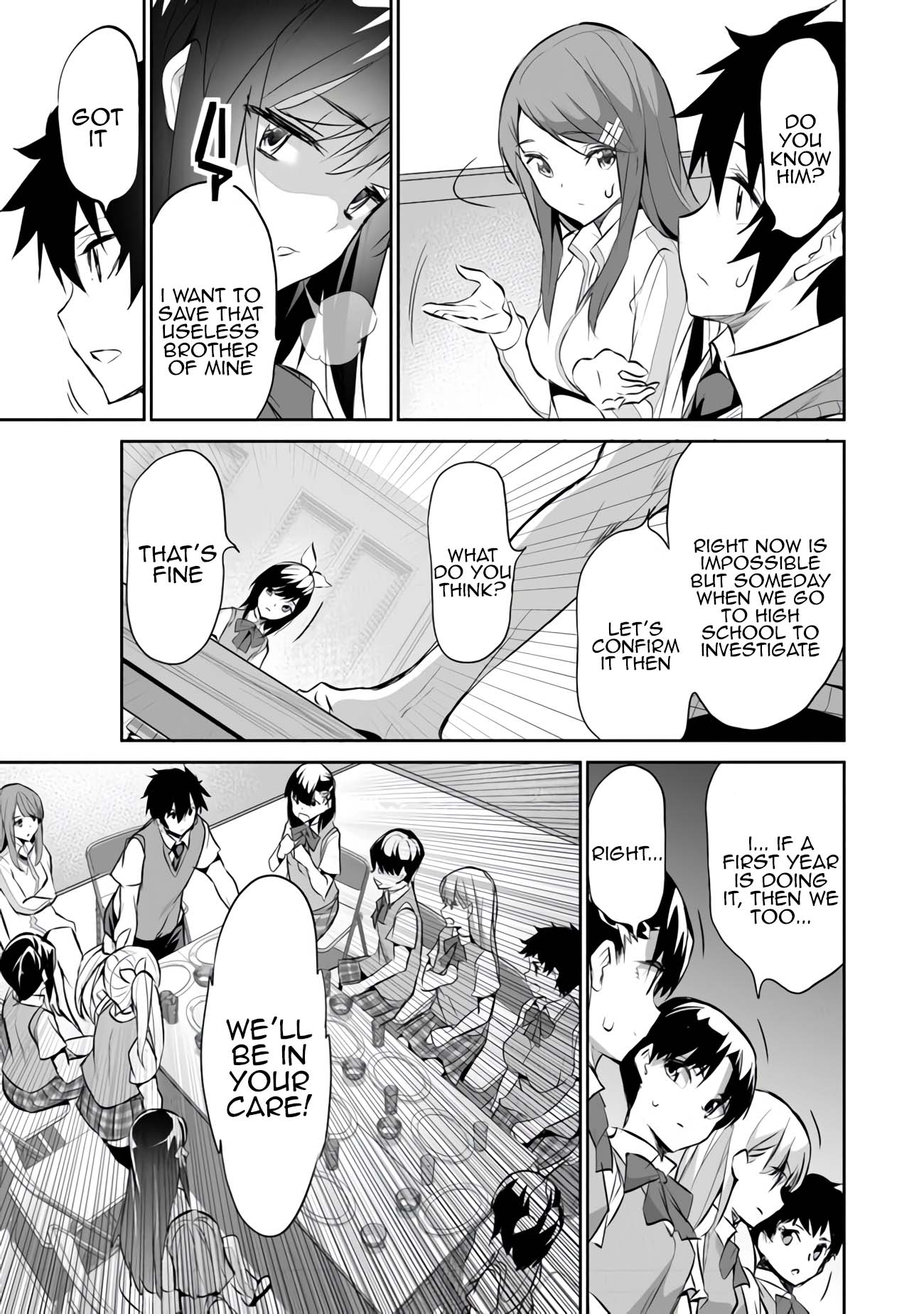 Another World Survival: Min-maxing my Support and Summoning Magic Chapter 8 page 13 - Chapter 8: The End of a Long Day