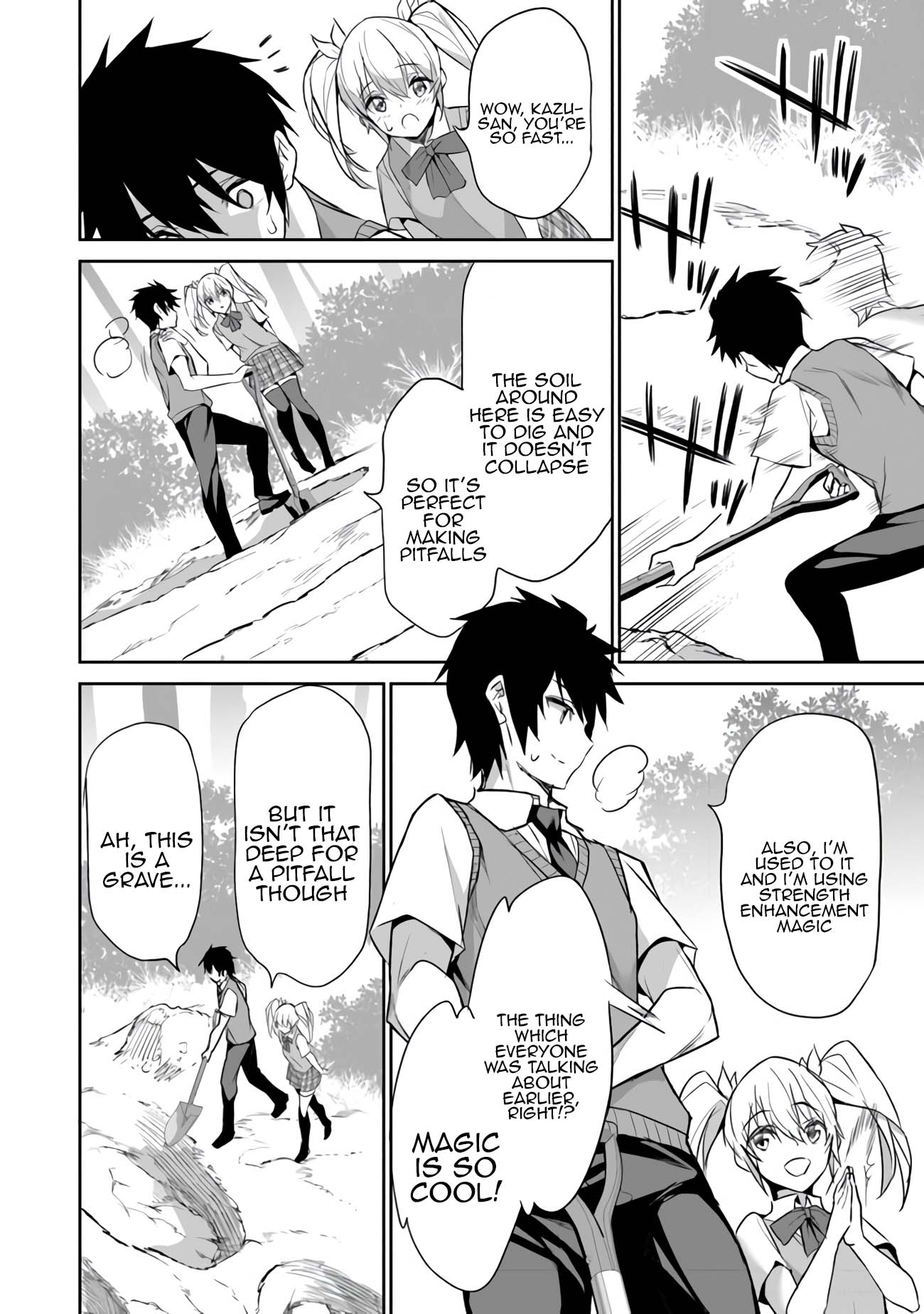 Another World Survival: Min-maxing my Support and Summoning Magic Chapter 8 page 16 - Chapter 8: The End of a Long Day