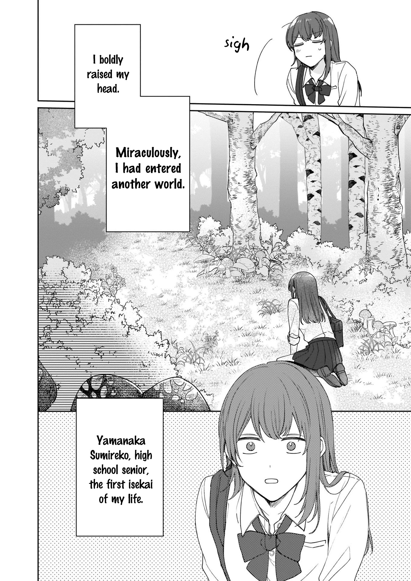 Another World Where I Can’t Even Collapse and Die Chapter 1 page 3 - Chapter 1