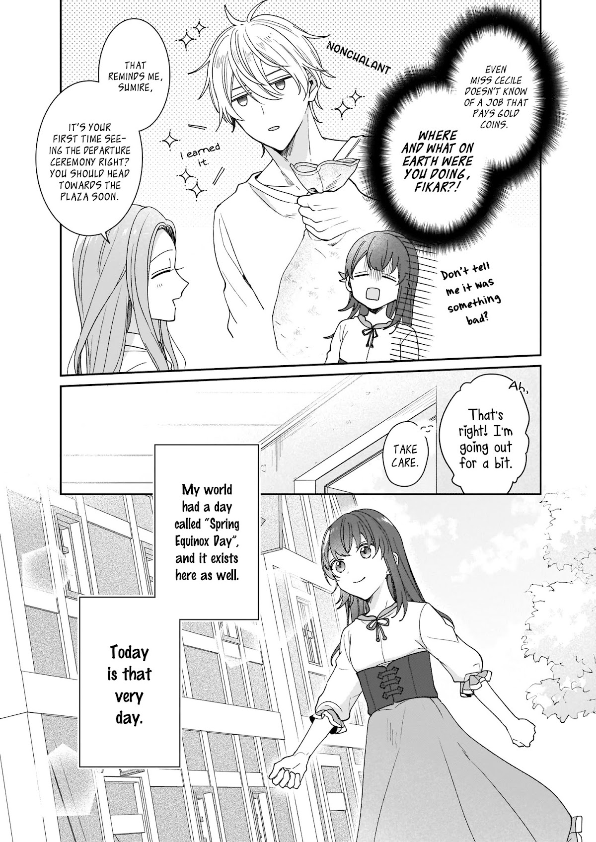 Another World Where I Can’t Even Collapse and Die Chapter 2 page 5 - Chapter 2