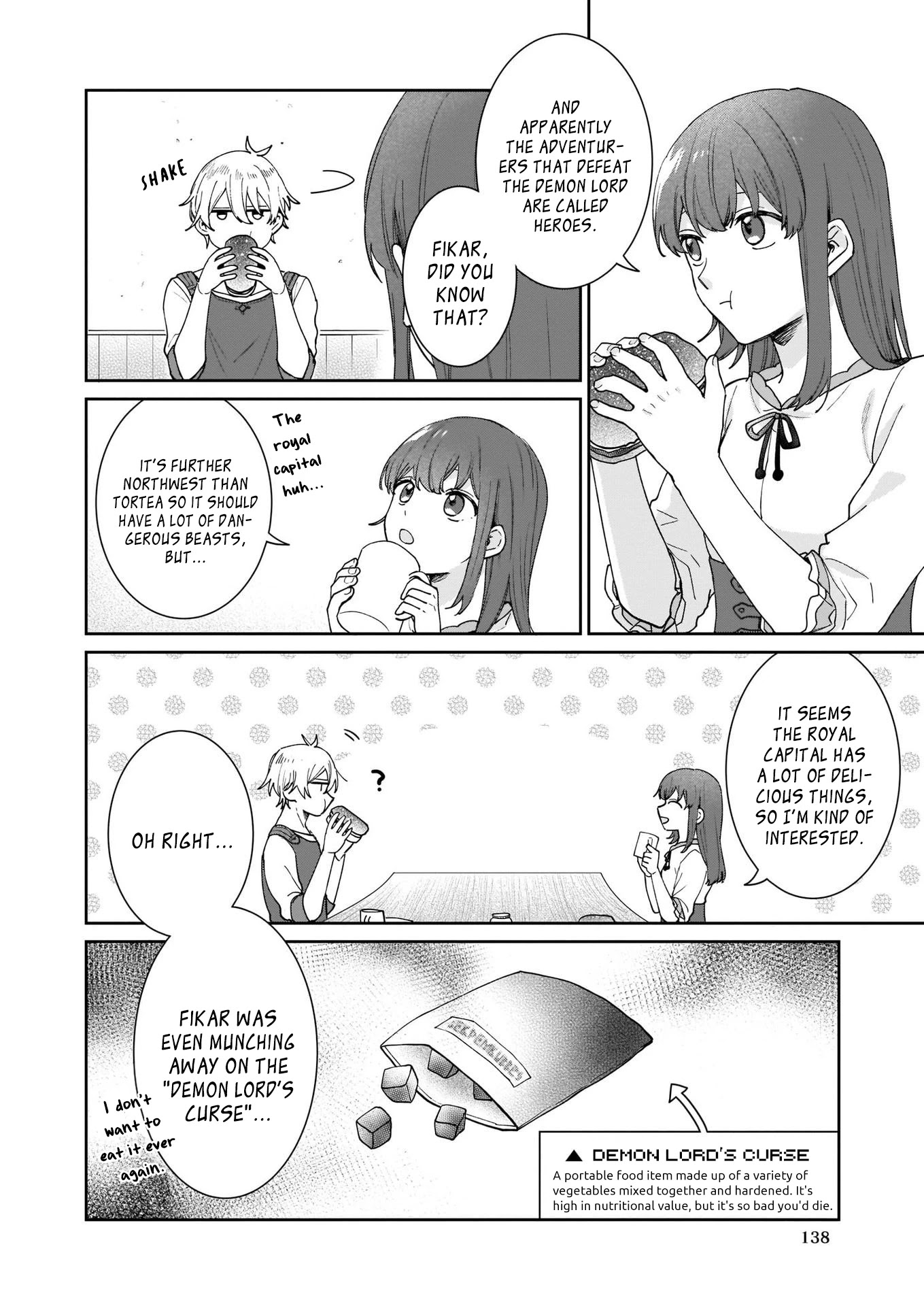 Another World Where I Can’t Even Collapse and Die Chapter 5 page 8 - Chapter 5