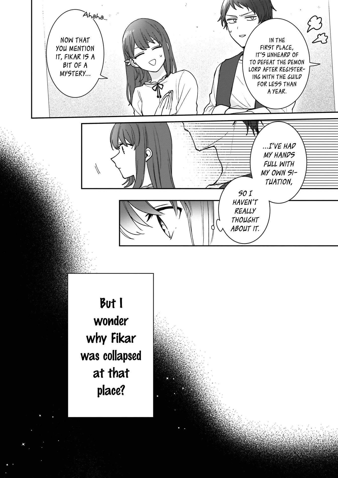 Another World Where I Can’t Even Collapse and Die Chapter 7 page 12 - Chapter 7