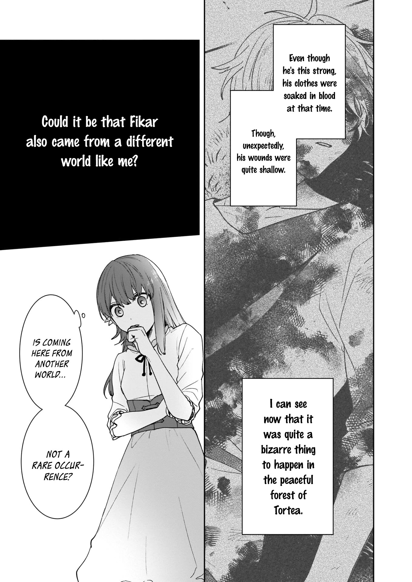 Another World Where I Can’t Even Collapse and Die Chapter 7 page 13 - Chapter 7