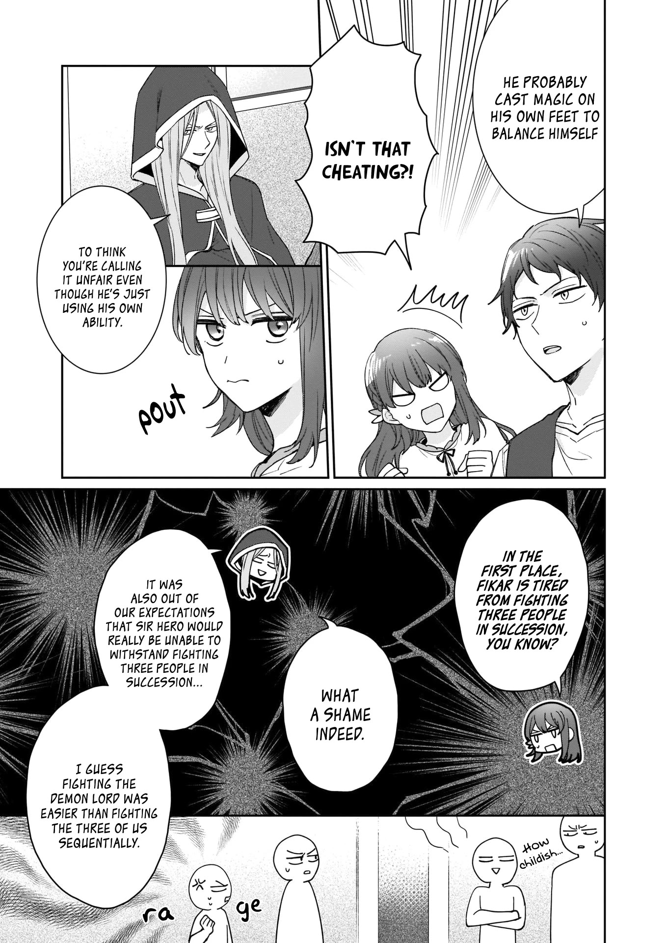 Another World Where I Can’t Even Collapse and Die Chapter 7 page 5 - Chapter 7