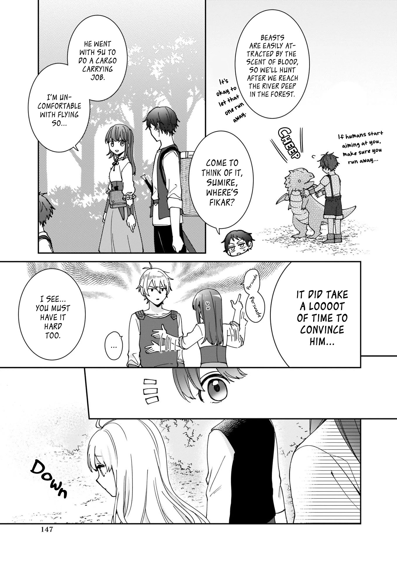 Another World Where I Can’t Even Collapse and Die Chapter 8 page 3 - Chapter 8