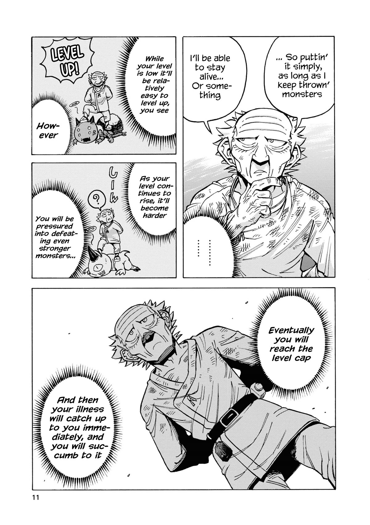 Another World’s Health Method with Two Months Left to Live Chapter 13 page 10 - Chapter 13: The path to God