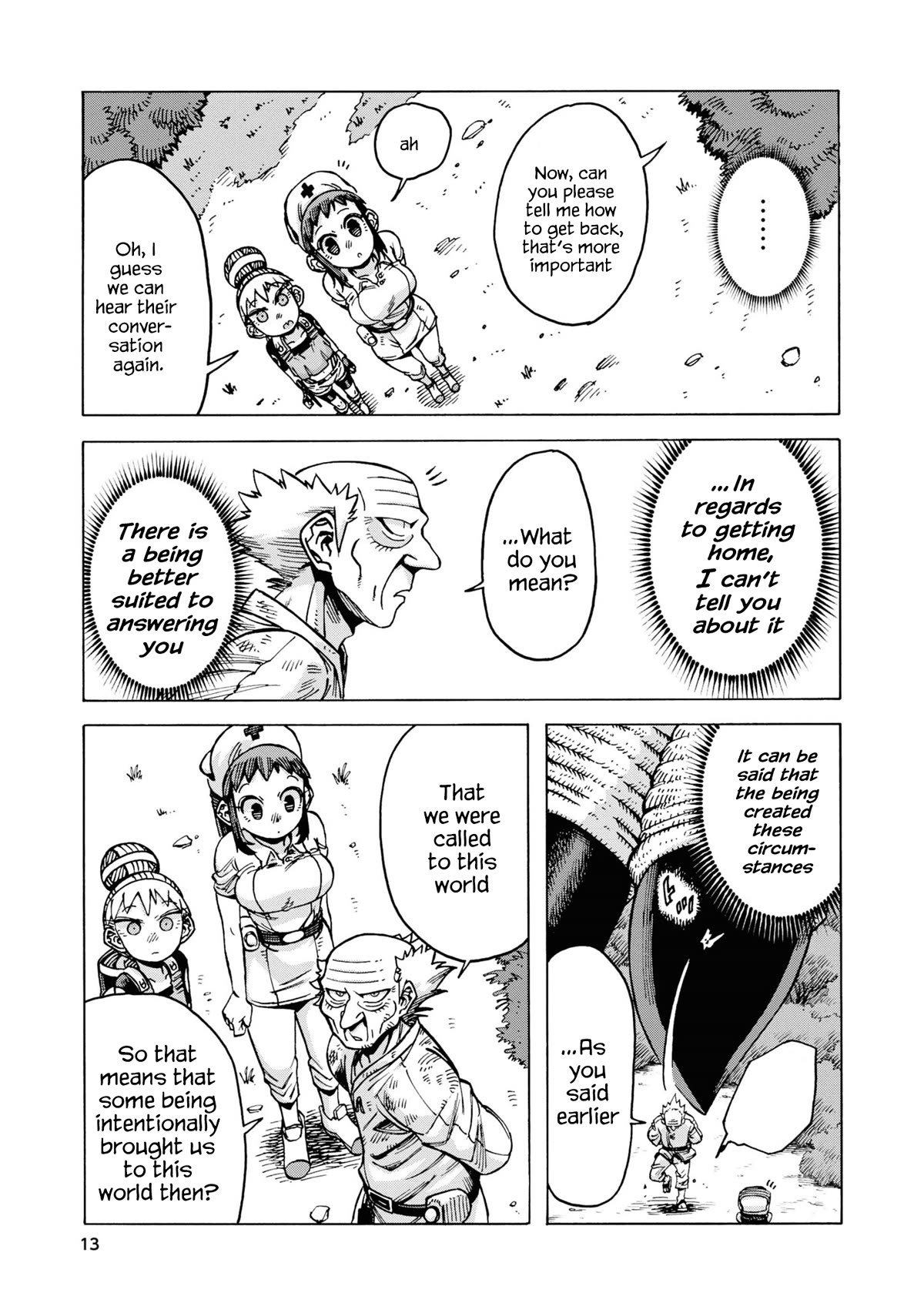 Another World’s Health Method with Two Months Left to Live Chapter 13 page 12 - Chapter 13: The path to God