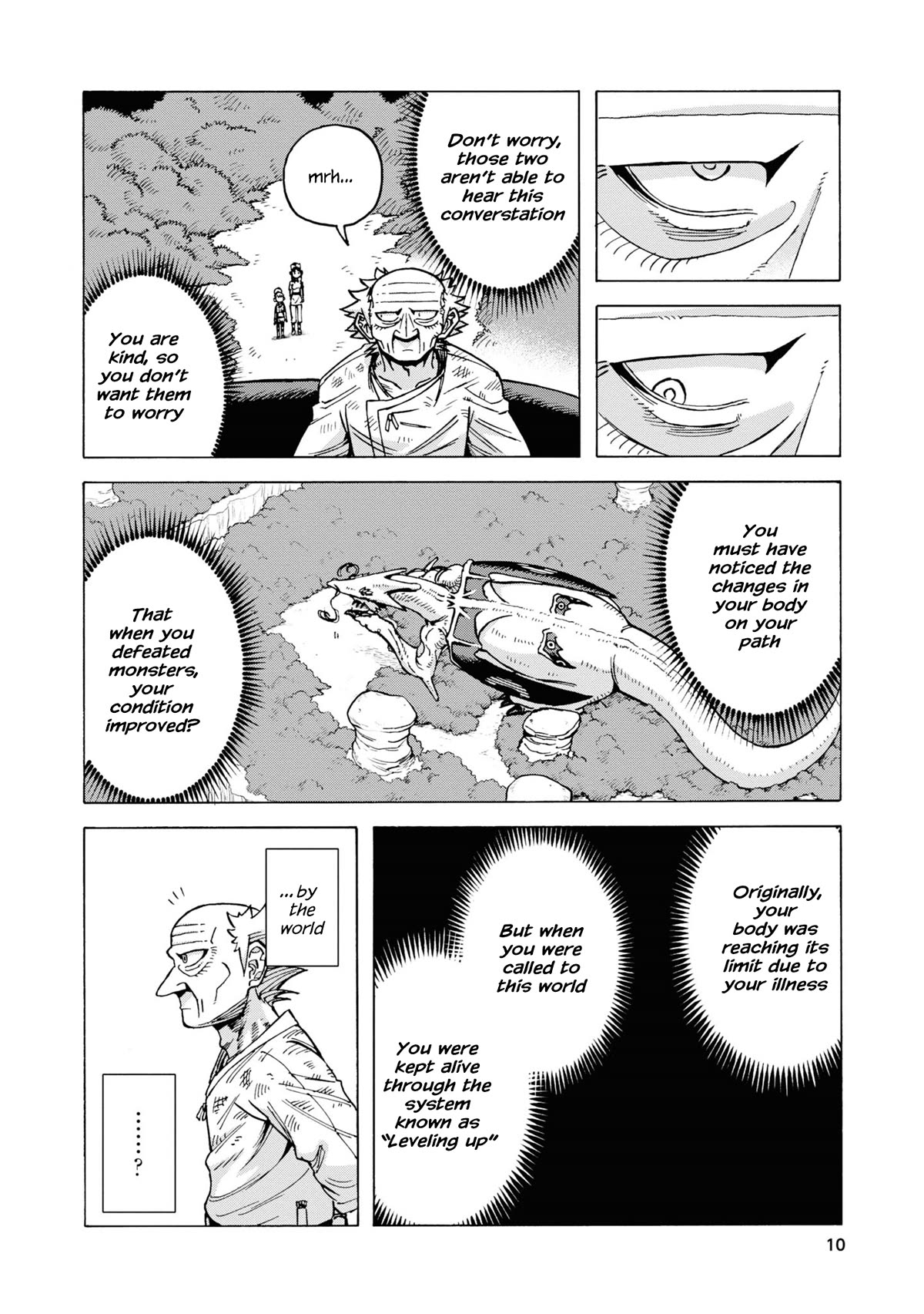 Another World’s Health Method with Two Months Left to Live Chapter 13 page 9 - Chapter 13: The path to God