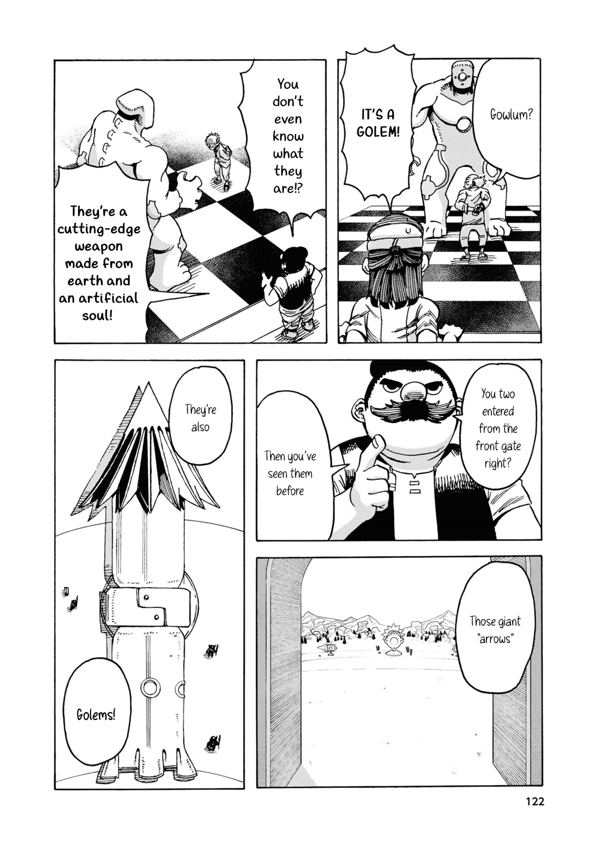 Another World’s Health Method with Two Months Left to Live Chapter 5 page 4 - Chapter 5: Golem