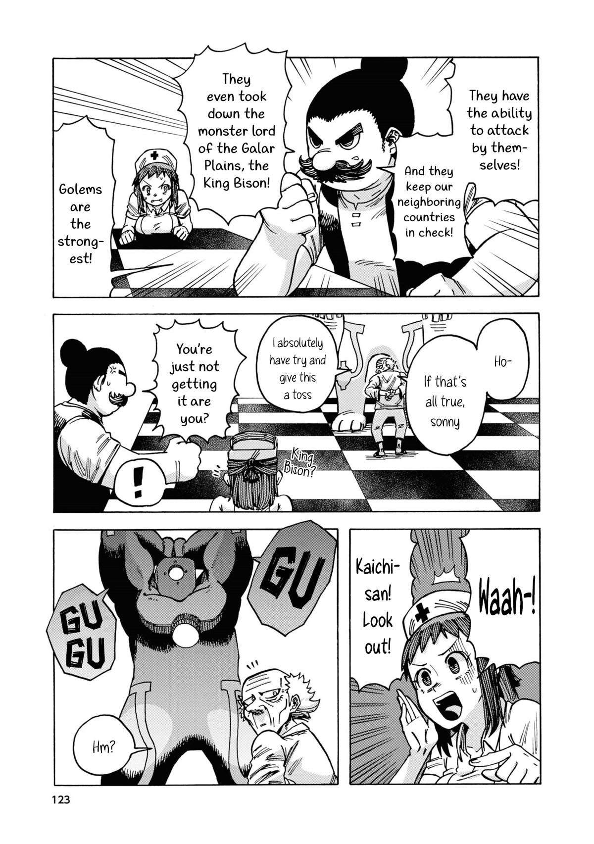 Another World’s Health Method with Two Months Left to Live Chapter 5 page 5 - Chapter 5: Golem