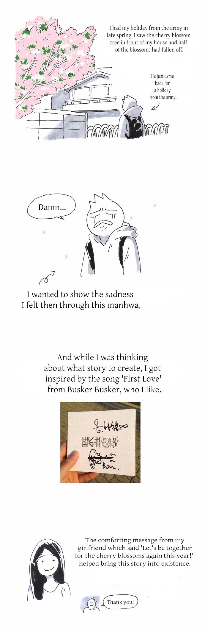 Another Year Together with the Cherry Blossoms Chapter 8 page 2 - Chapter 8 : Afterword