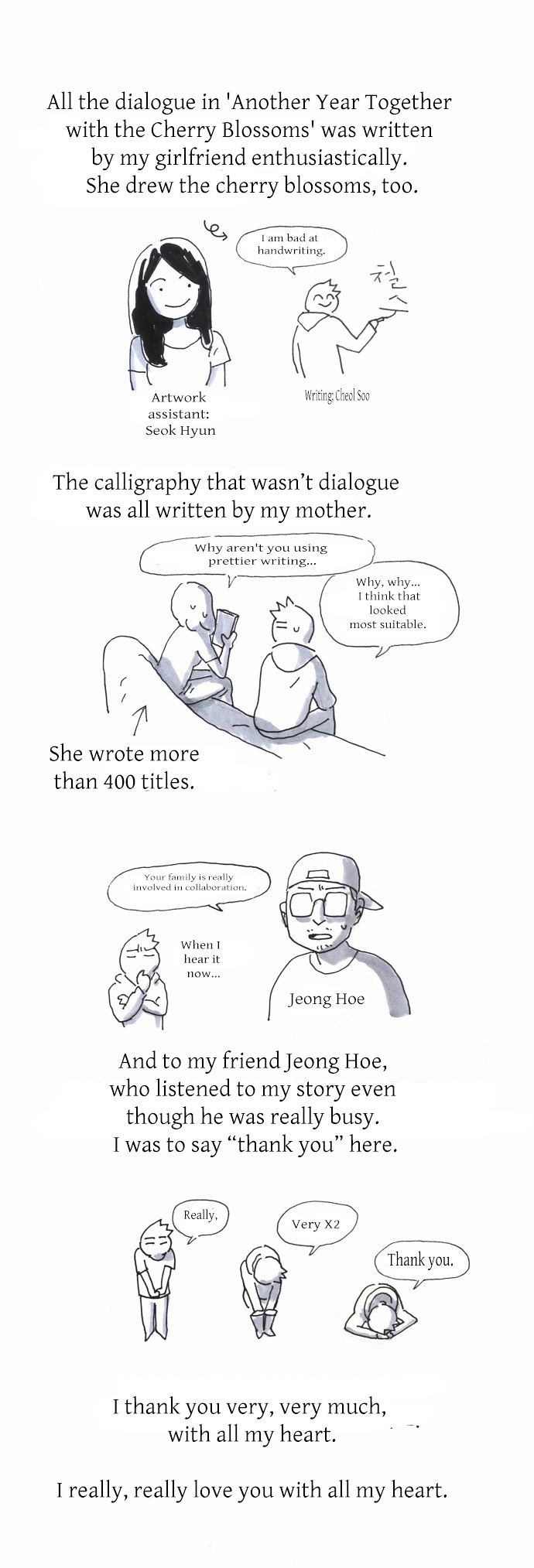 Another Year Together with the Cherry Blossoms Chapter 8 page 7 - Chapter 8 : Afterword