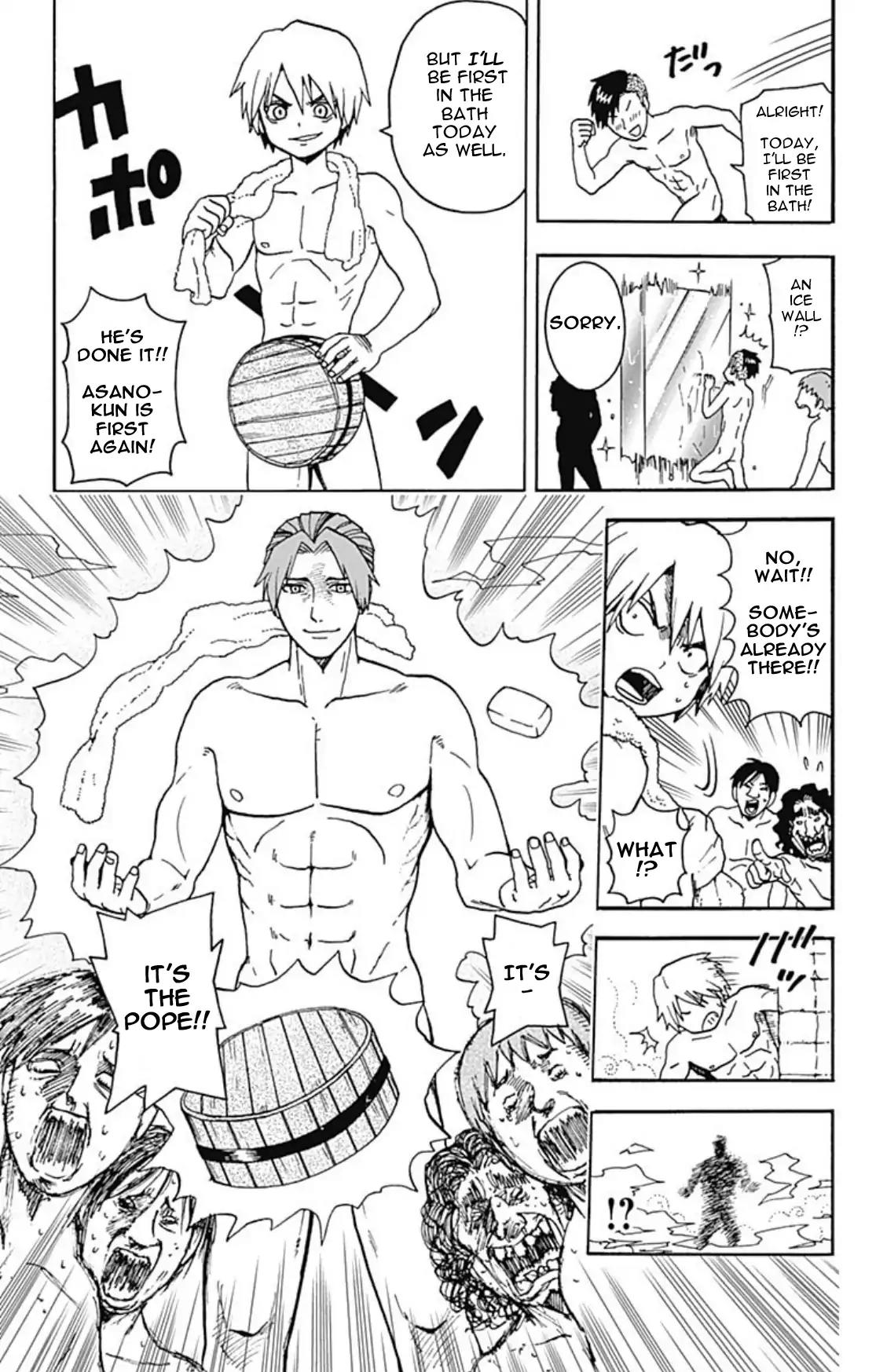 Ansatsu Kyoushitsu Spin-off Koro-sense Q! Chapter 10 page 15 - Chapter 10: The Big Bad & The Pope