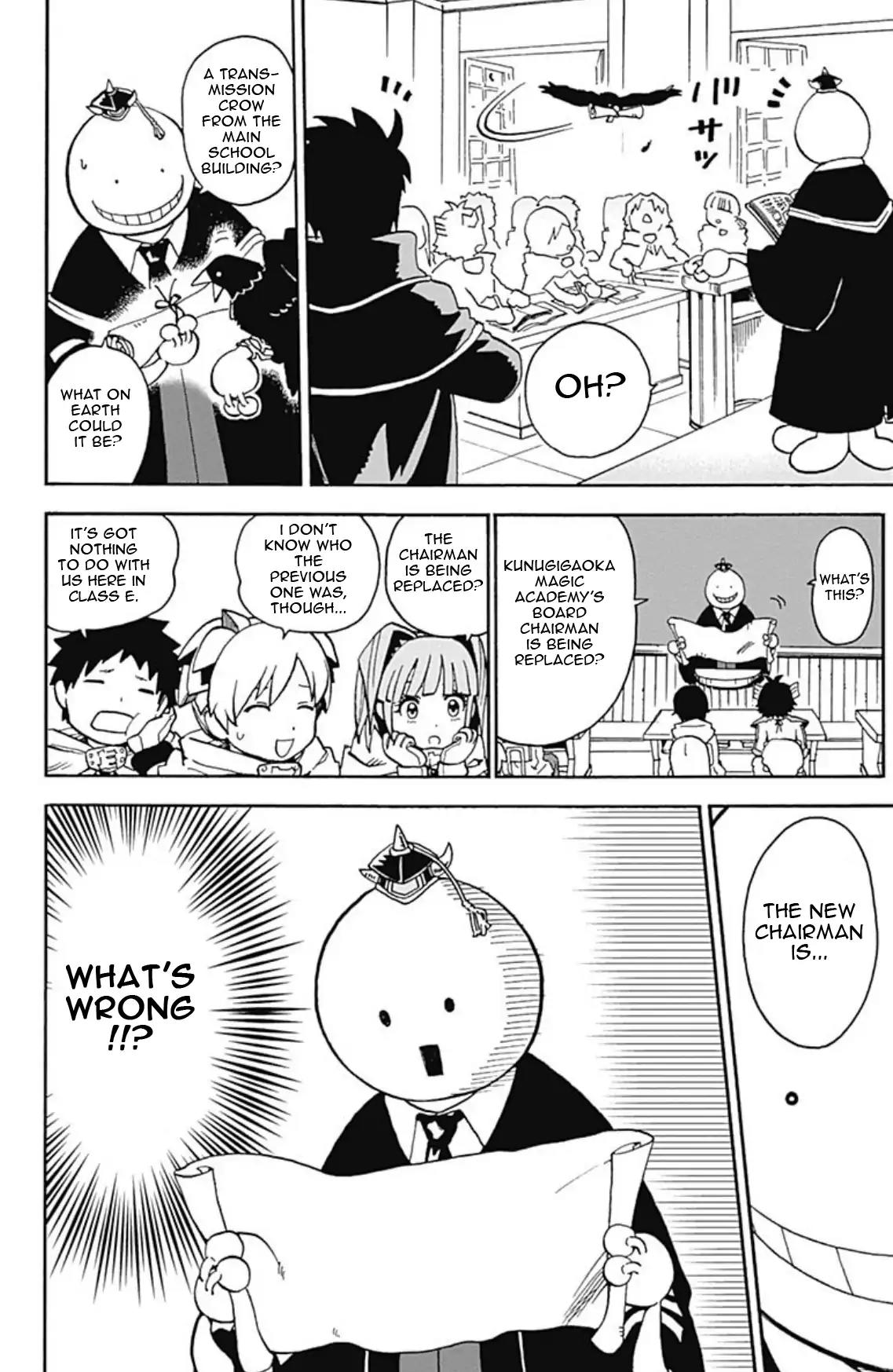Ansatsu Kyoushitsu Spin-off Koro-sense Q! Chapter 10 page 2 - Chapter 10: The Big Bad & The Pope