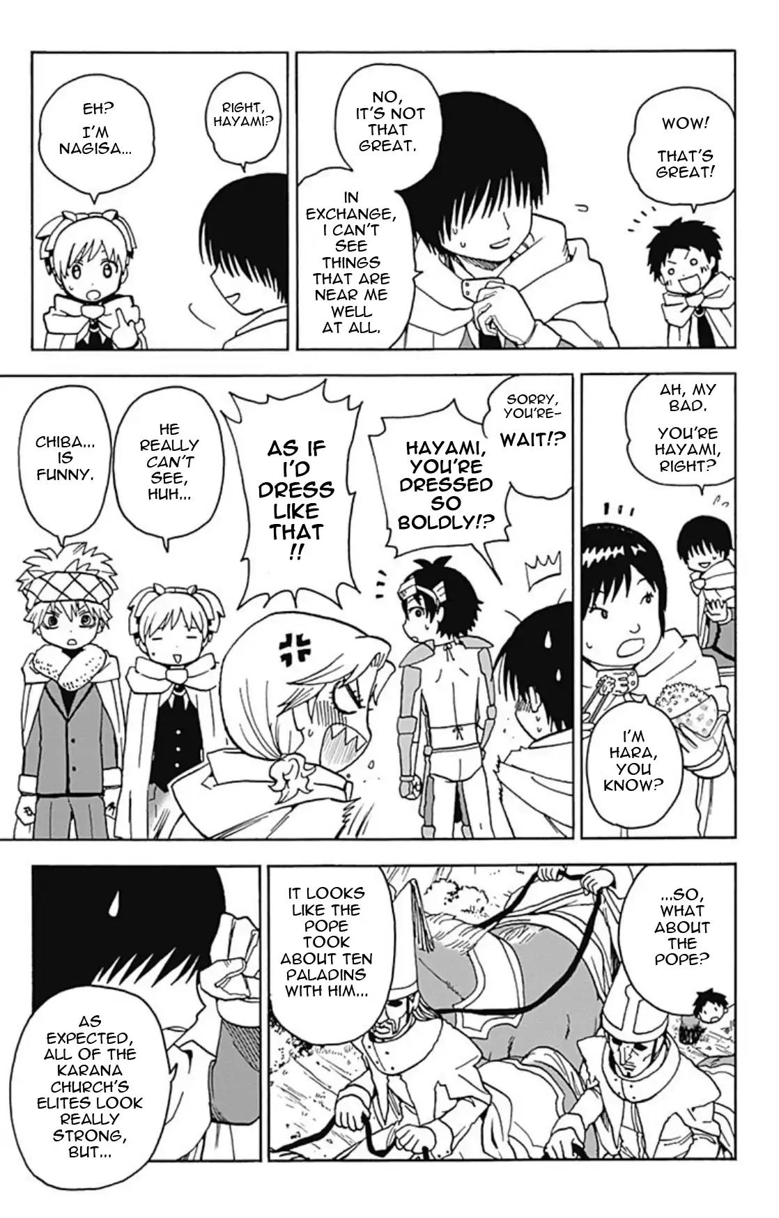 Ansatsu Kyoushitsu Spin-off Koro-sense Q! Chapter 10 page 5 - Chapter 10: The Big Bad & The Pope