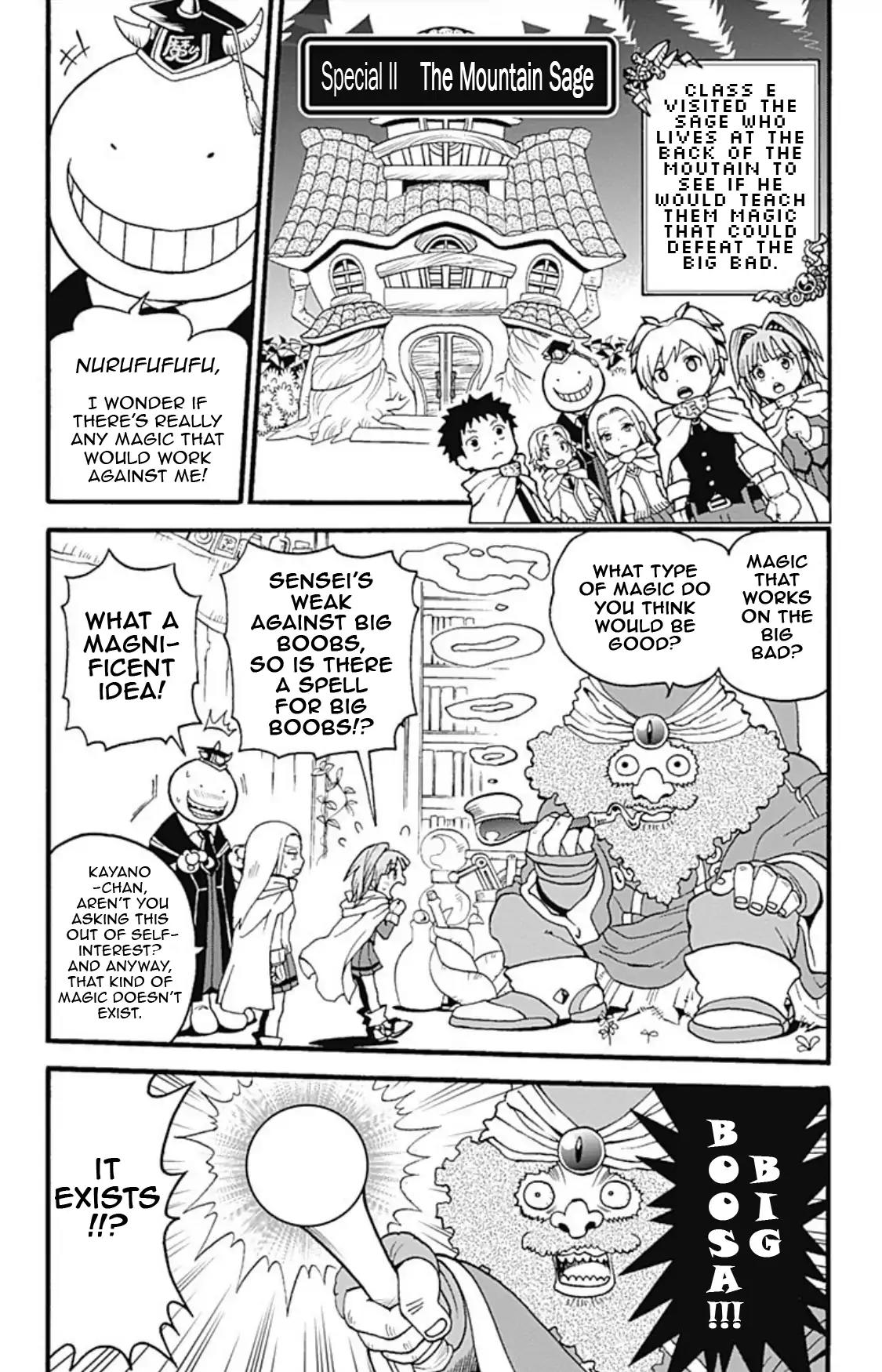 Ansatsu Kyoushitsu Spin-off Koro-sense Q! Chapter 11.5 page 9 - Chapter 11.5: Extras