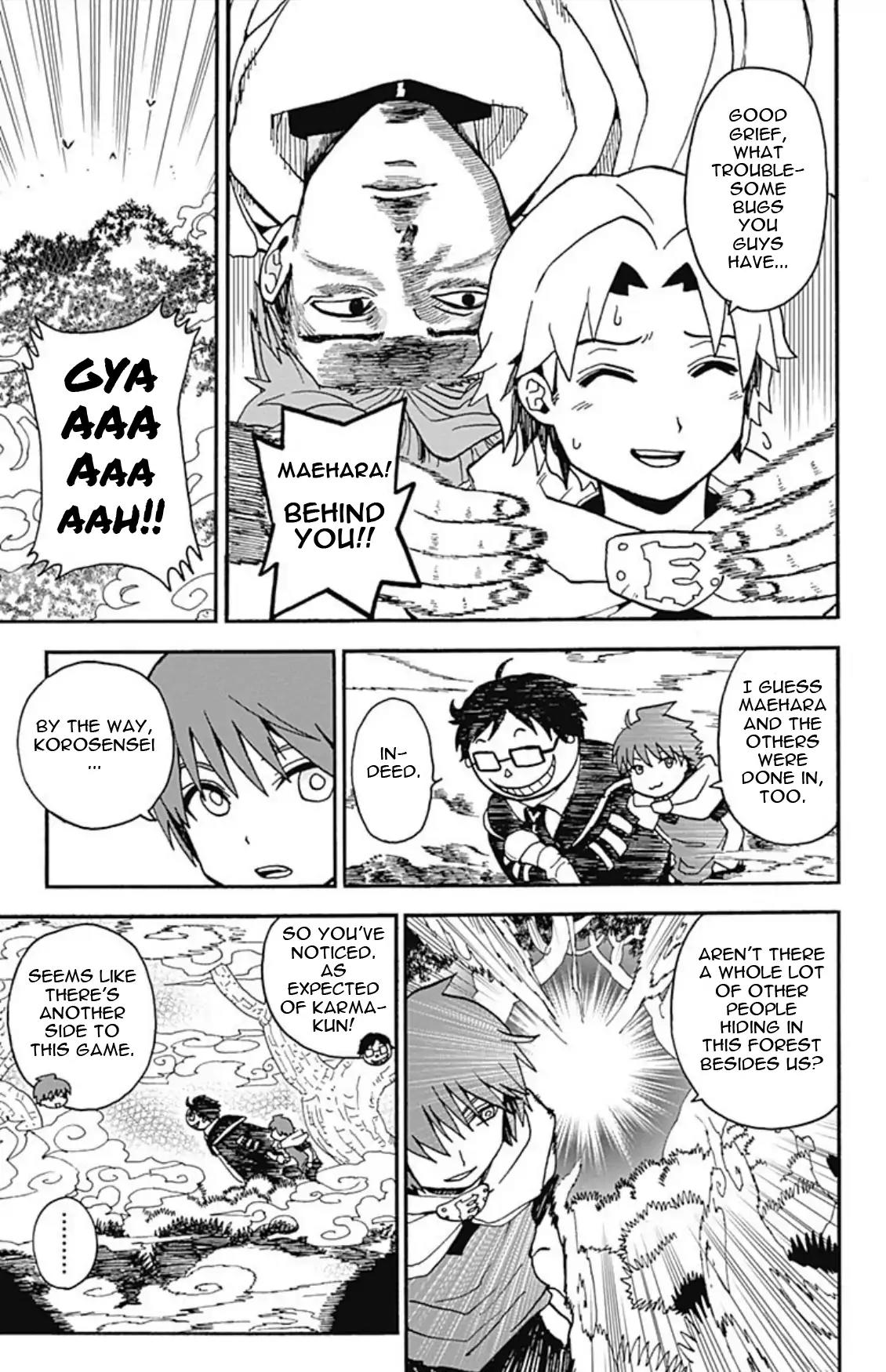 Ansatsu Kyoushitsu Spin-off Koro-sense Q! Chapter 11 page 11 - Chapter 11: Playing Tag With The Pope