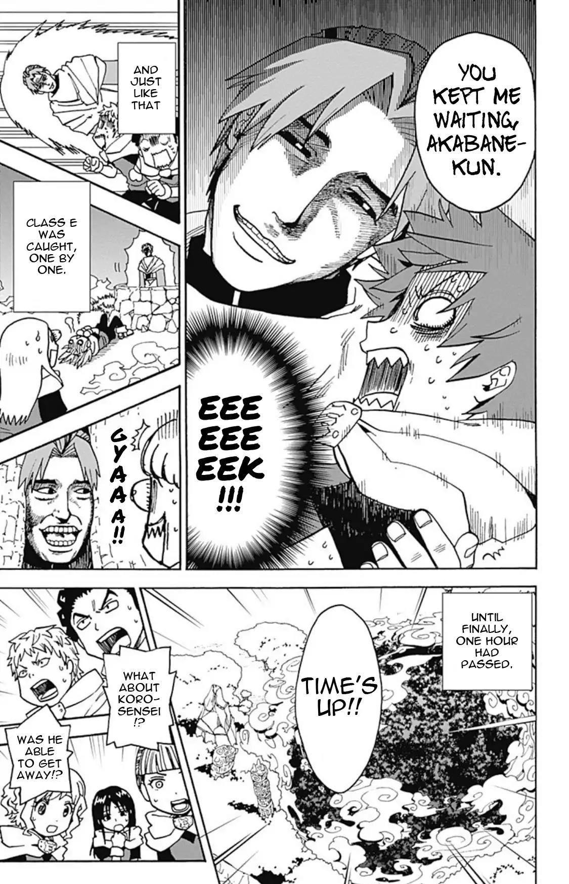 Ansatsu Kyoushitsu Spin-off Koro-sense Q! Chapter 11 page 13 - Chapter 11: Playing Tag With The Pope