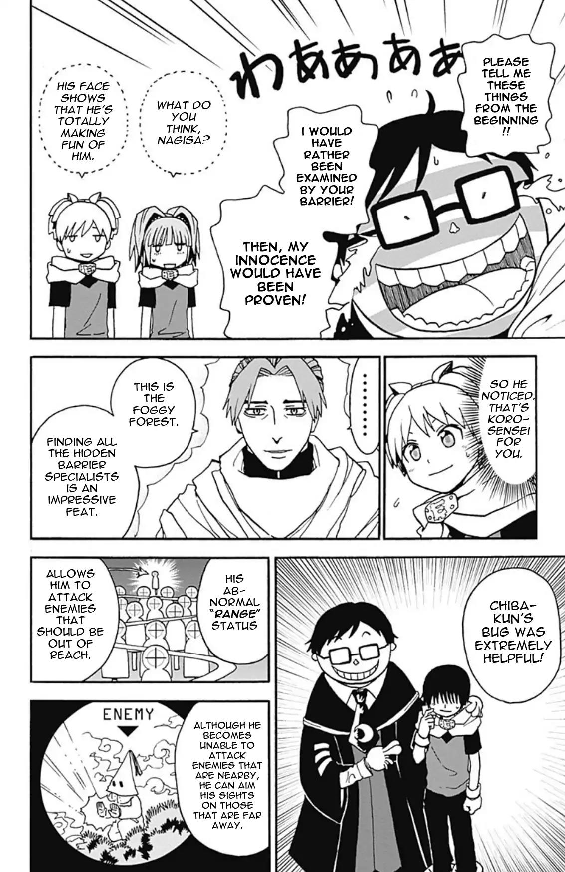 Ansatsu Kyoushitsu Spin-off Koro-sense Q! Chapter 11 page 16 - Chapter 11: Playing Tag With The Pope