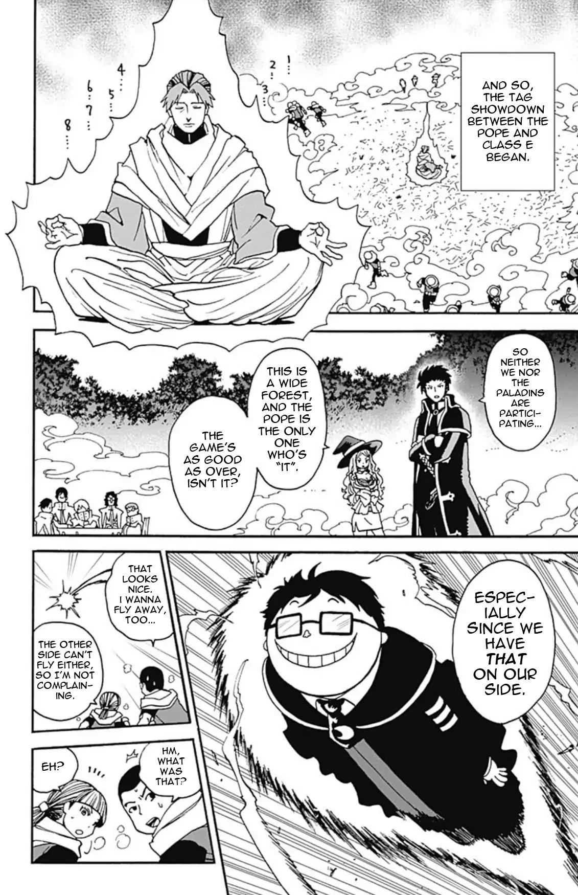 Ansatsu Kyoushitsu Spin-off Koro-sense Q! Chapter 11 page 6 - Chapter 11: Playing Tag With The Pope