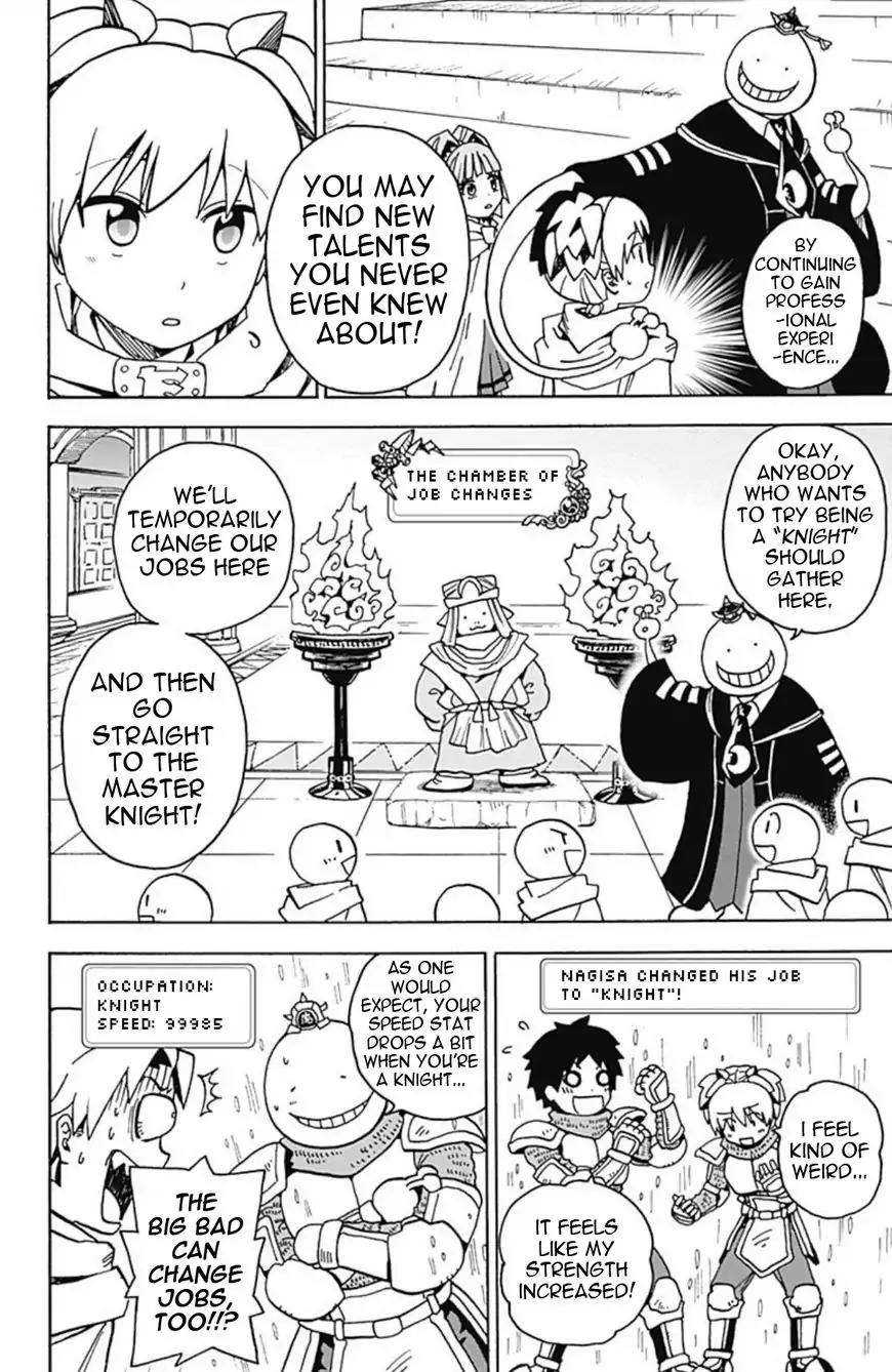 Ansatsu Kyoushitsu Spin-off Koro-sense Q! Chapter 13 page 14 - Chapter 13: The Temple of Job Changes