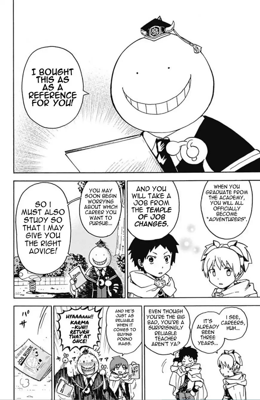 Ansatsu Kyoushitsu Spin-off Koro-sense Q! Chapter 13 page 4 - Chapter 13: The Temple of Job Changes