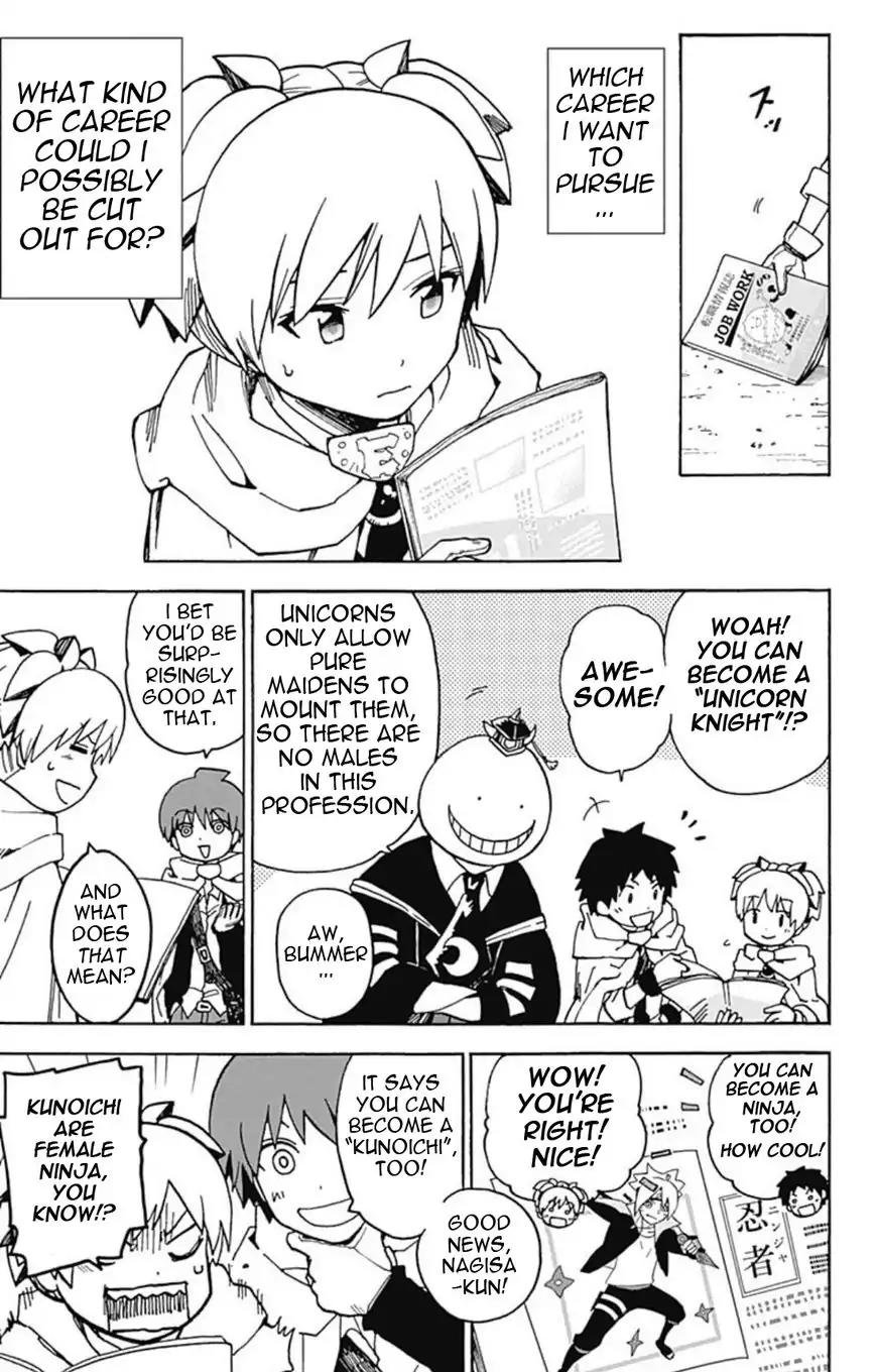 Ansatsu Kyoushitsu Spin-off Koro-sense Q! Chapter 13 page 5 - Chapter 13: The Temple of Job Changes