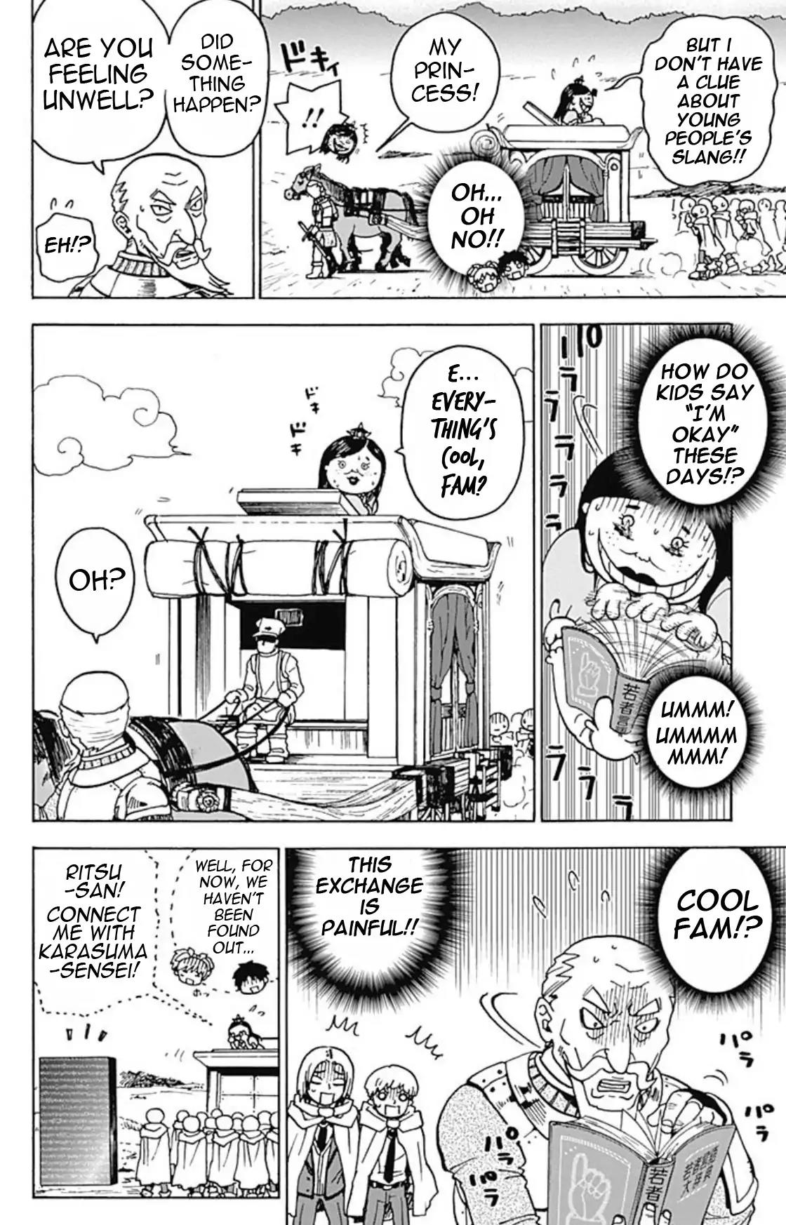 Ansatsu Kyoushitsu Spin-off Koro-sense Q! Chapter 14 page 12 - Chapter 14: The Maiden of Light