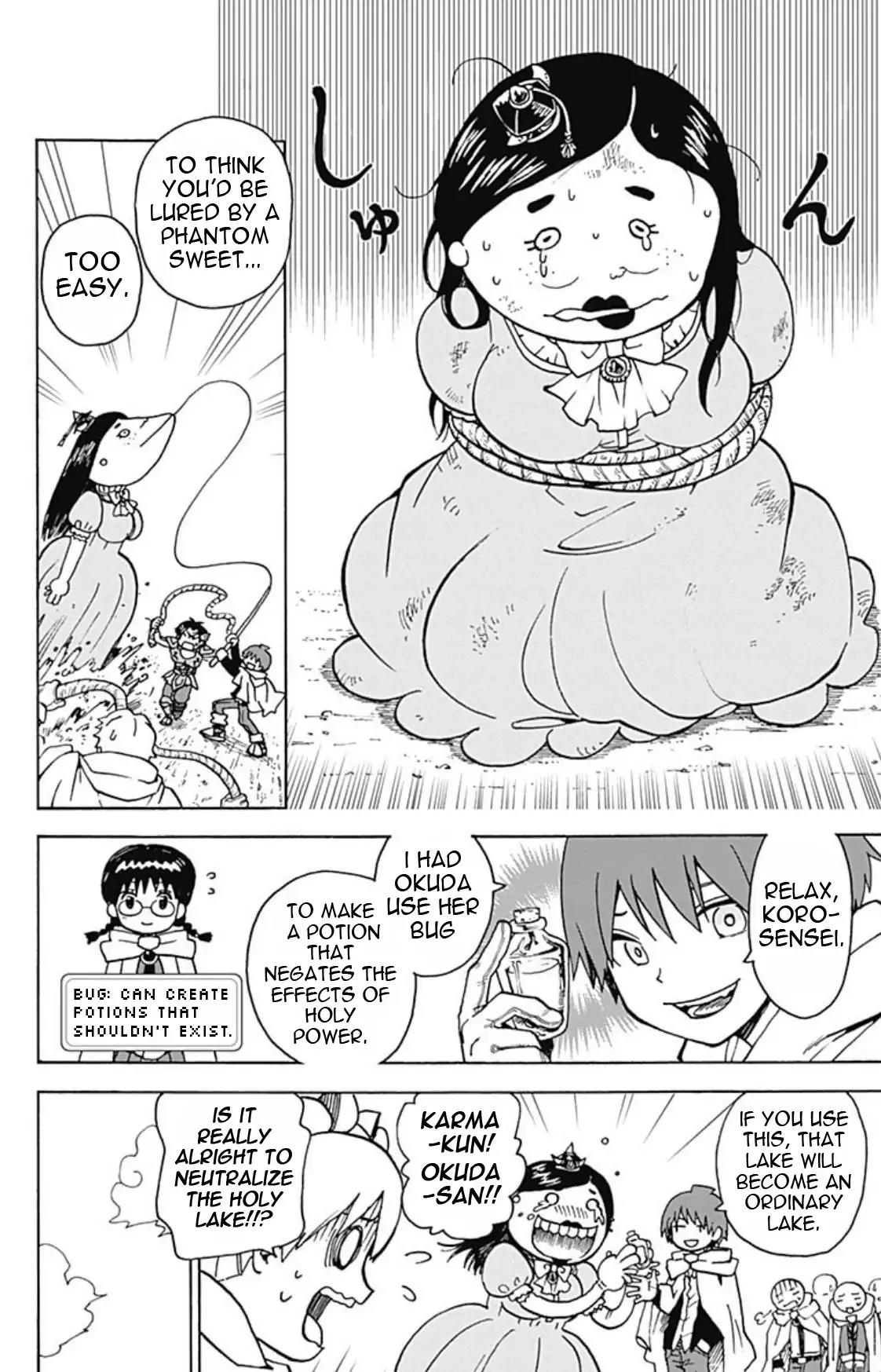 Ansatsu Kyoushitsu Spin-off Koro-sense Q! Chapter 14 page 18 - Chapter 14: The Maiden of Light