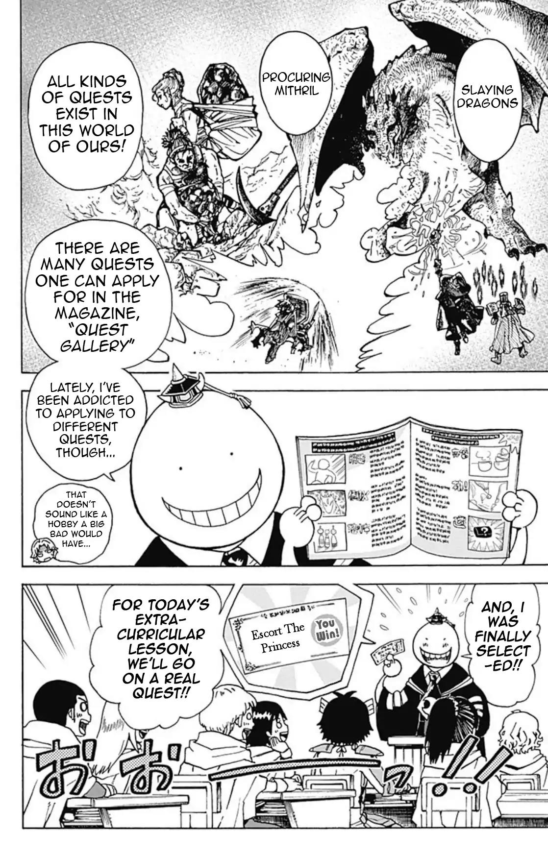 Ansatsu Kyoushitsu Spin-off Koro-sense Q! Chapter 14 page 2 - Chapter 14: The Maiden of Light