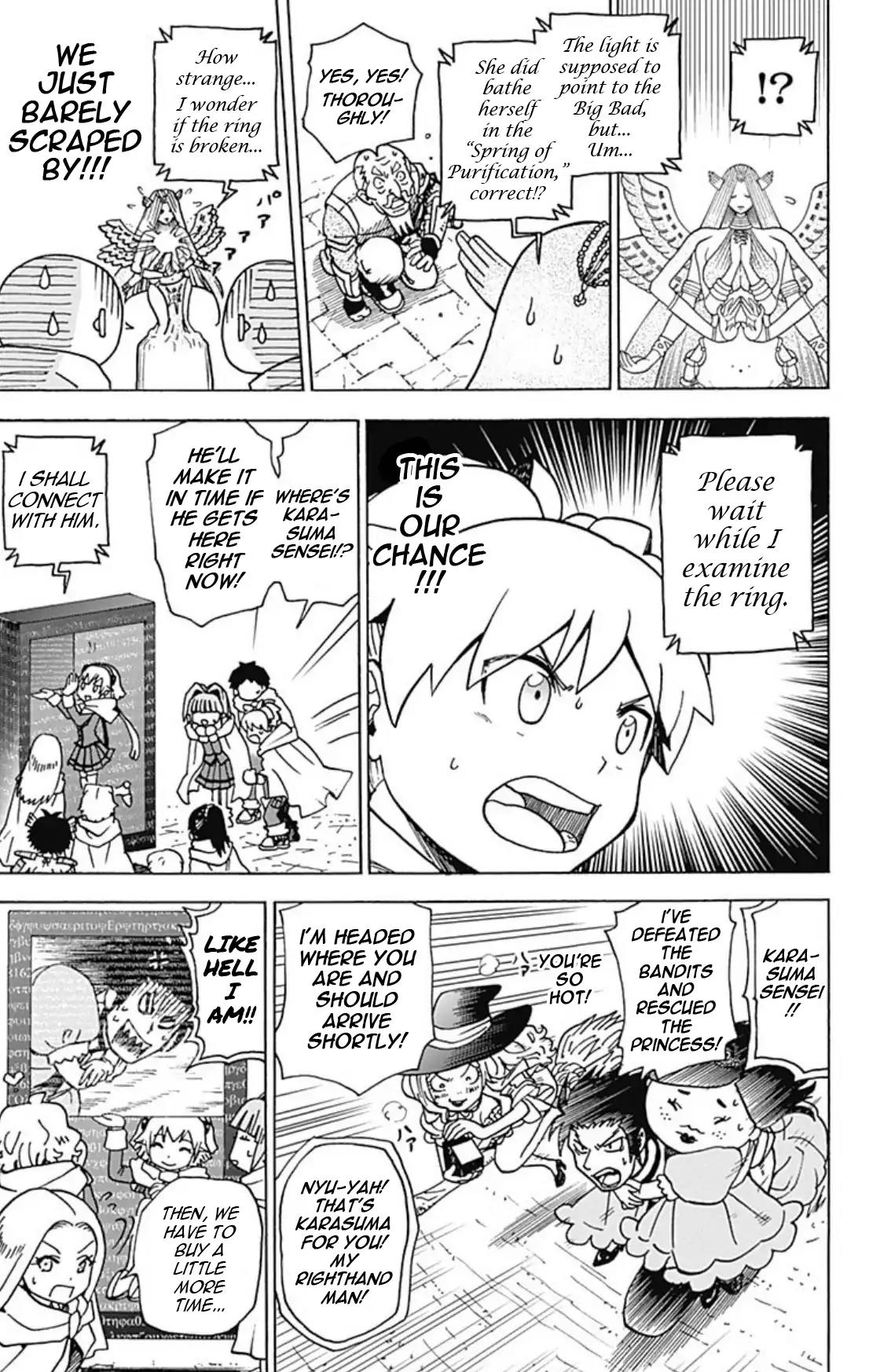 Ansatsu Kyoushitsu Spin-off Koro-sense Q! Chapter 14 page 27 - Chapter 14: The Maiden of Light