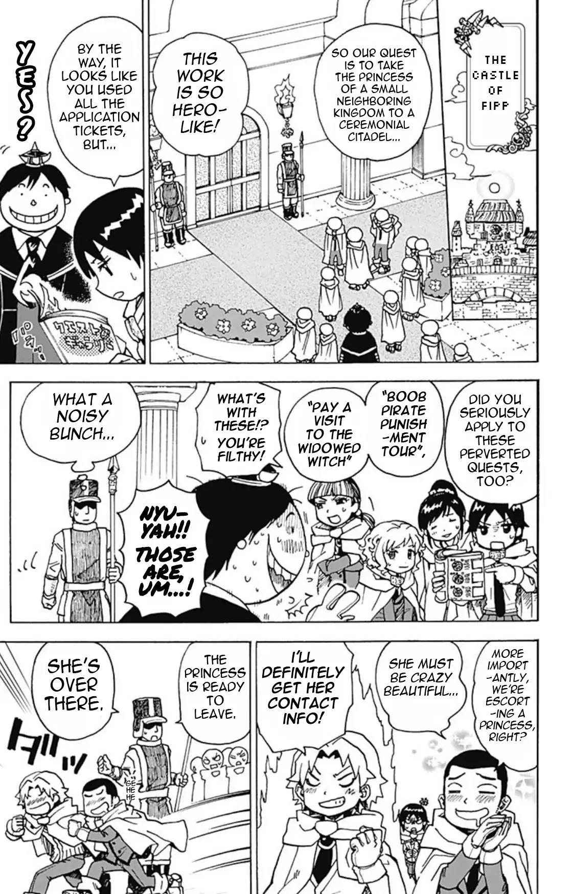 Ansatsu Kyoushitsu Spin-off Koro-sense Q! Chapter 14 page 3 - Chapter 14: The Maiden of Light