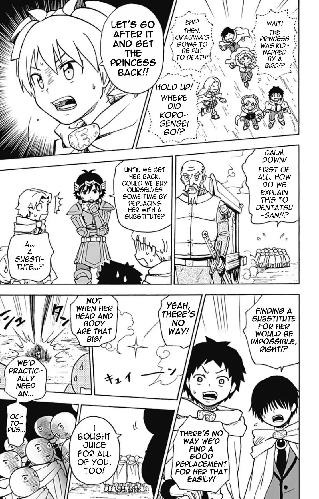 Ansatsu Kyoushitsu Spin-off Koro-sense Q! Chapter 14 page 9 - Chapter 14: The Maiden of Light