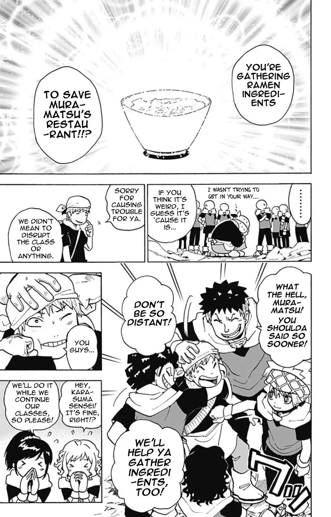 Ansatsu Kyoushitsu Spin-off Koro-sense Q! Chapter 15 page 11 - Chapter 15: Legendary Ramen