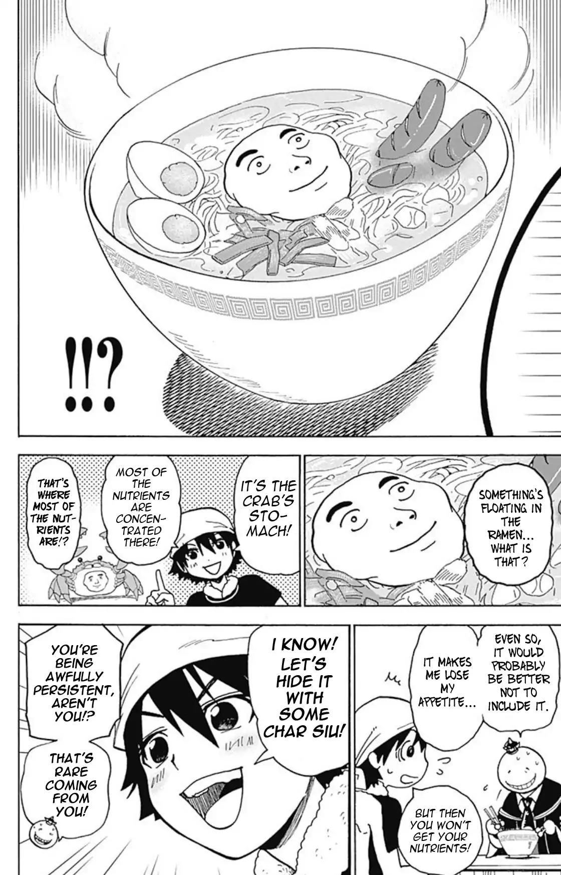 Ansatsu Kyoushitsu Spin-off Koro-sense Q! Chapter 15 page 14 - Chapter 15: Legendary Ramen