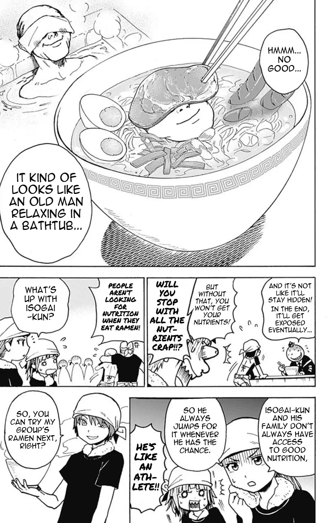 Ansatsu Kyoushitsu Spin-off Koro-sense Q! Chapter 15 page 15 - Chapter 15: Legendary Ramen