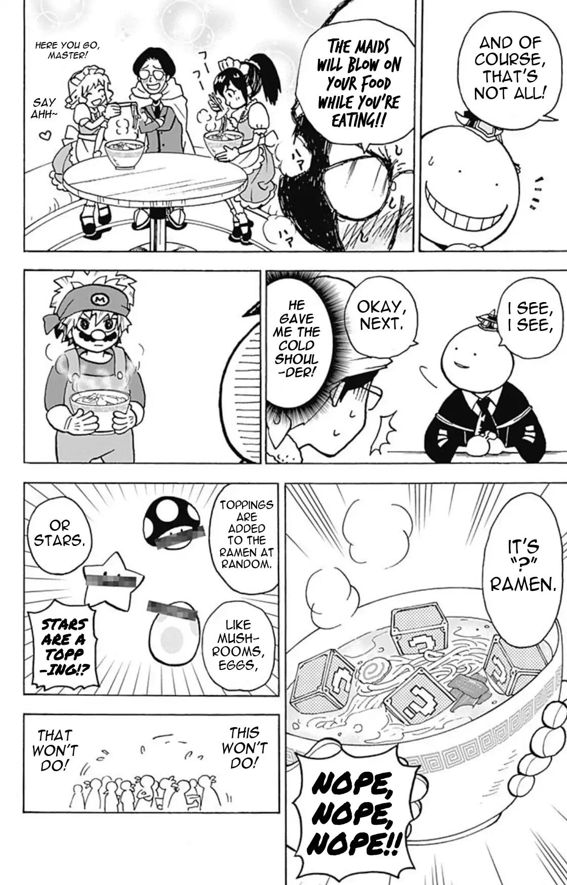 Ansatsu Kyoushitsu Spin-off Koro-sense Q! Chapter 15 page 18 - Chapter 15: Legendary Ramen