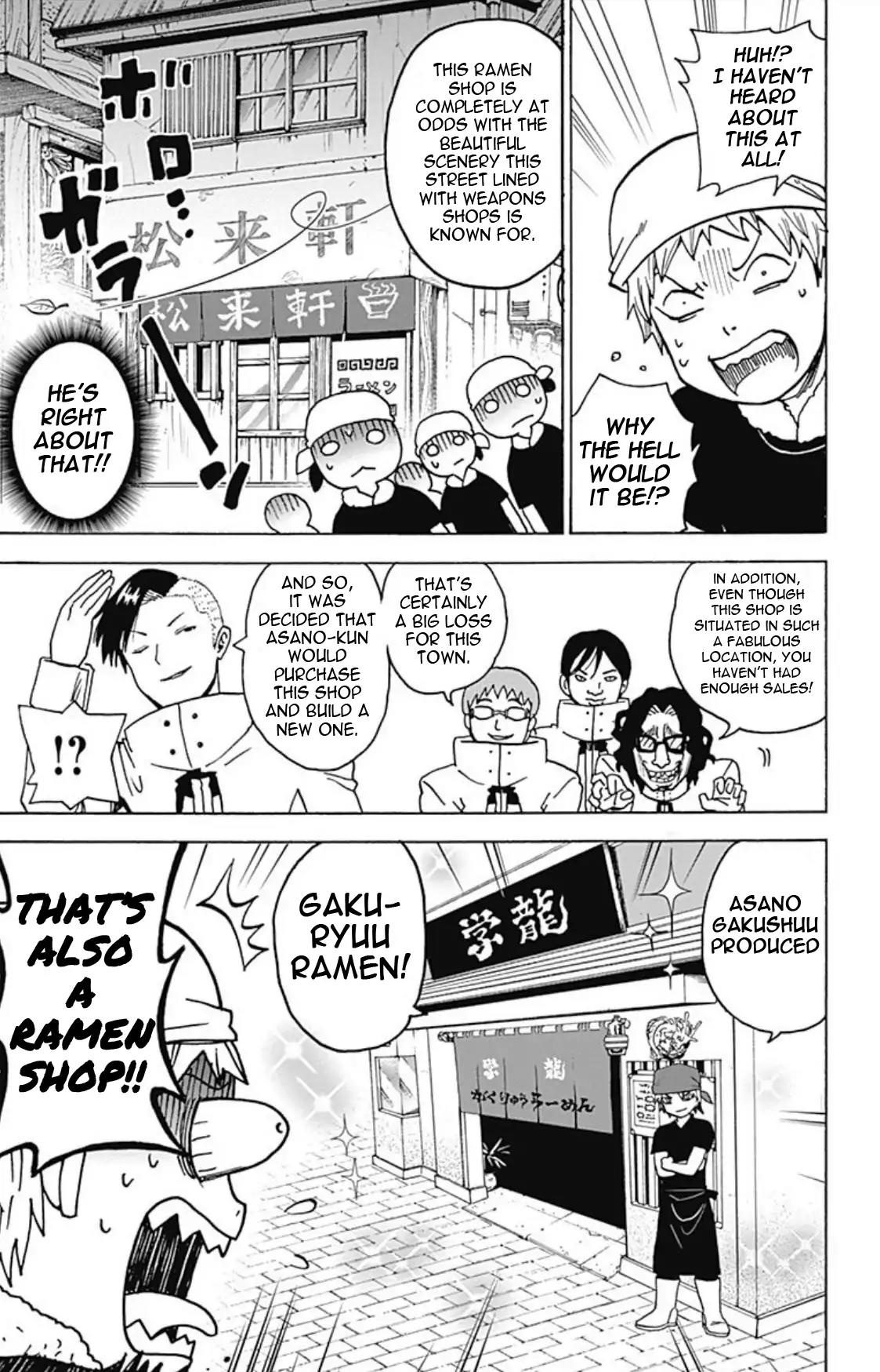 Ansatsu Kyoushitsu Spin-off Koro-sense Q! Chapter 15 page 21 - Chapter 15: Legendary Ramen