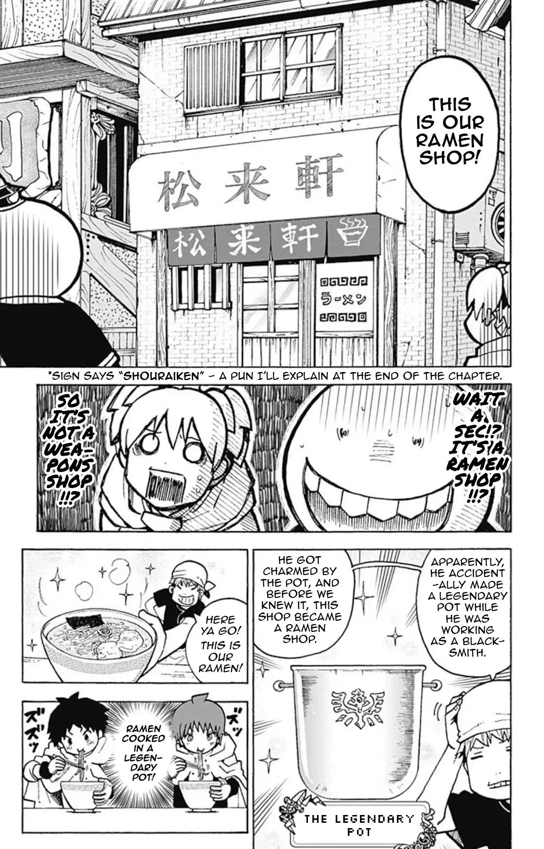 Ansatsu Kyoushitsu Spin-off Koro-sense Q! Chapter 15 page 3 - Chapter 15: Legendary Ramen