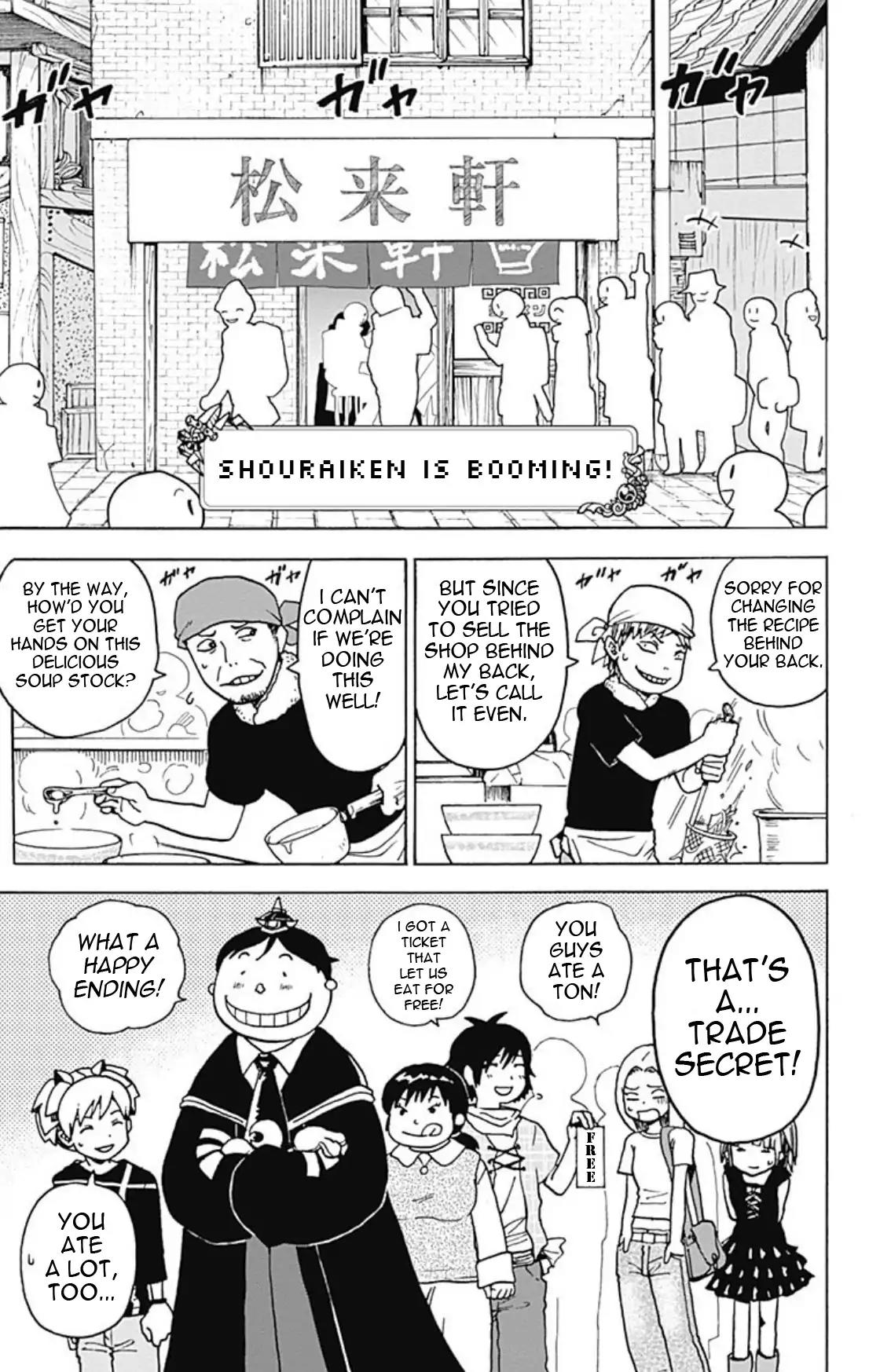 Ansatsu Kyoushitsu Spin-off Koro-sense Q! Chapter 15 page 31 - Chapter 15: Legendary Ramen