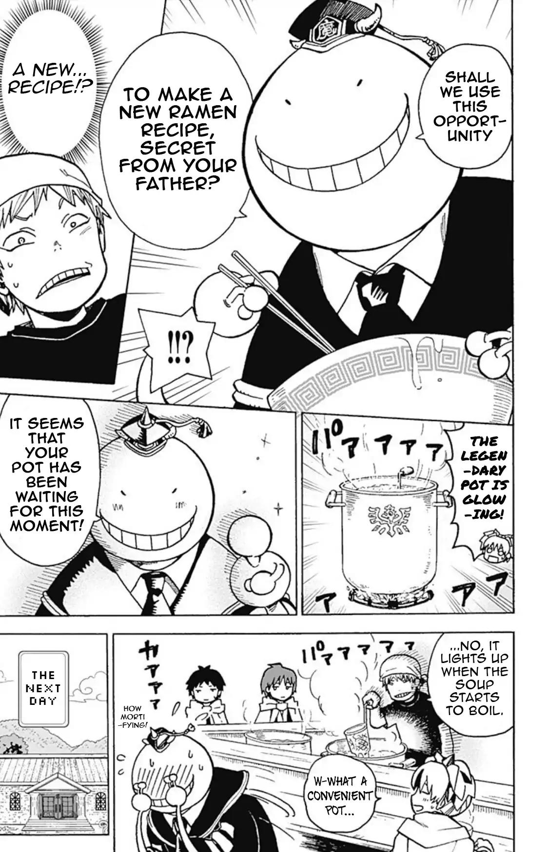 Ansatsu Kyoushitsu Spin-off Koro-sense Q! Chapter 15 page 5 - Chapter 15: Legendary Ramen
