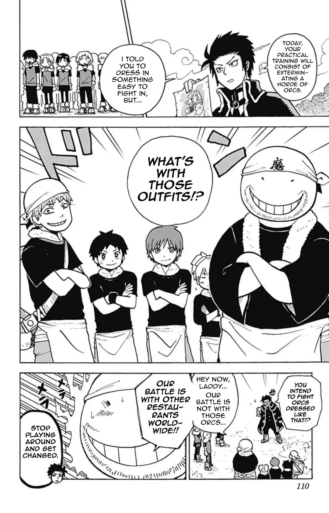 Ansatsu Kyoushitsu Spin-off Koro-sense Q! Chapter 15 page 6 - Chapter 15: Legendary Ramen