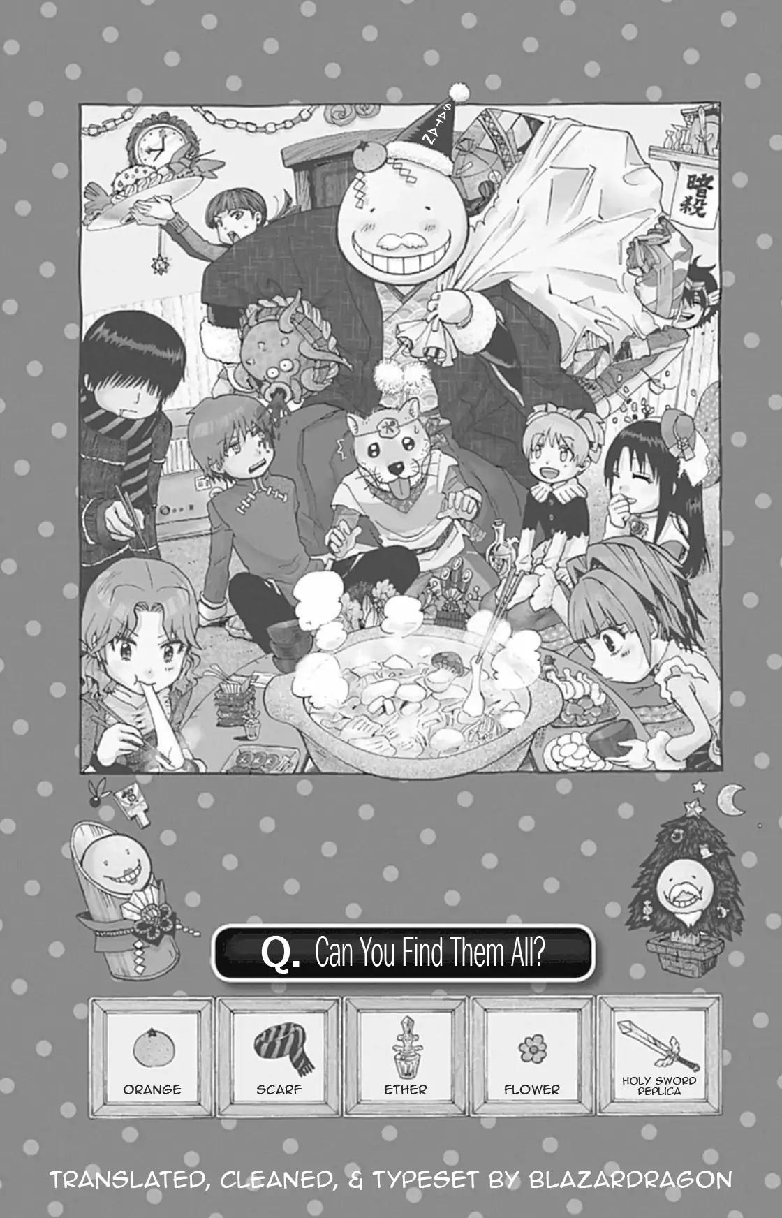 Ansatsu Kyoushitsu Spin-off Koro-sense Q! Chapter 16 page 1 - Chapter 16: Class E's Hot Pot Party